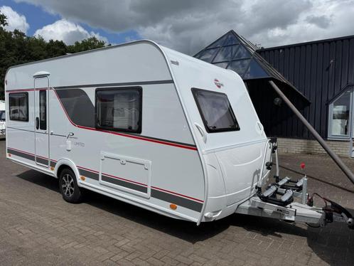 Bürstner Premio 450 TS 2021 | Voortent, Caravans en Kamperen, Caravans, Bedrijf, tot en met 4, 1000 - 1250 kg, Rondzit, Bürstner