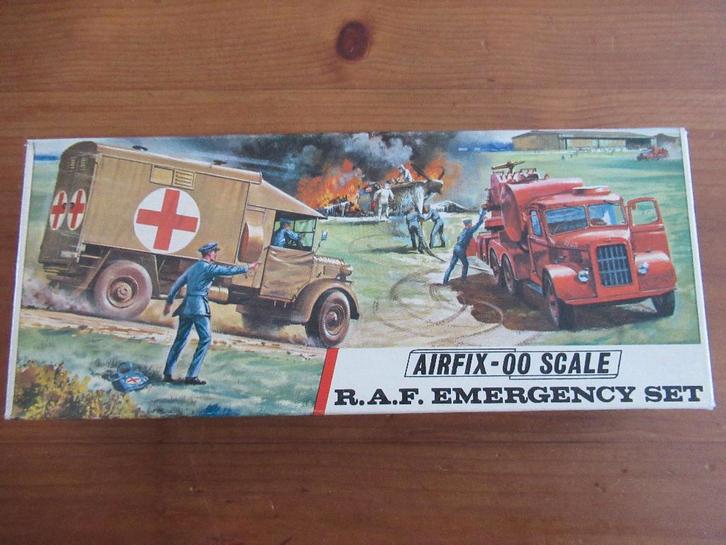 RAF Emergency set (Airfix 1/76), Hobby en Vrije tijd, Modelbouw | Auto's en Voertuigen, Zo goed als nieuw, Truck, 1:50 of kleiner