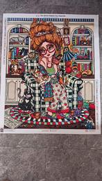 Voltooide diamond painting crazy cat lady van Hannah Lynn, Gebruikt, Overige typen, Ophalen of Verzenden, 75 cm of meer