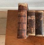 Antieke bijbel (1900) , 2 woordenboeken (1908), Antiek en Kunst, Ophalen of Verzenden