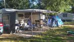 Hobby deluxe 440, incl stallingplek., Caravans en Kamperen, Kachel, Treinzit, 5 tot 6 meter, Tot en met 4