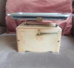 Antieke keukenweegschaal van Lyssex. Jaren 50. Weegt tot 10, Antiek en Kunst, Antiek | Keukenbenodigdheden, Ophalen of Verzenden