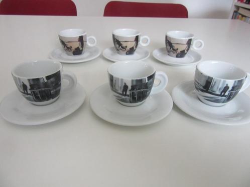 Espresso Cups -3 x d'Ancap (Frits Berends) + 3 ESPRESSO CUPS, Huis en Inrichting, Keuken | Servies, Zo goed als nieuw, Kop(pen) en/of Schotel(s)