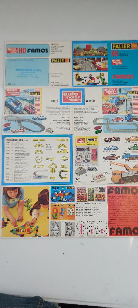 Faller auto motor sport, Overige merken, Gebruikt, Gelijkstroom of Wisselstroom, Analoog