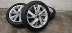 17" VW Golf 5 6 7 8 Caddy originele velgen winterbanden 7mm, Auto-onderdelen, Banden en Velgen, Gebruikt, Banden en Velgen, 17 inch
