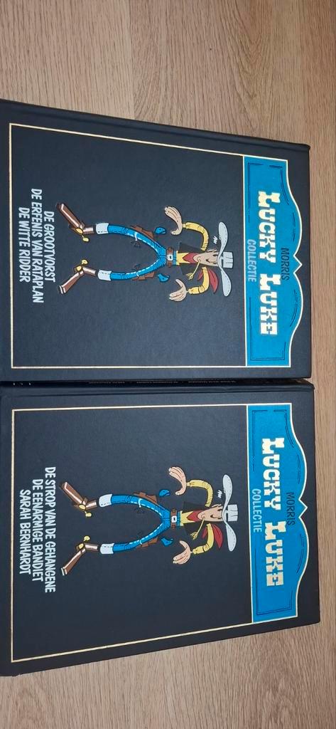 Lucky Luke hardcover stripboeken, Boeken, Stripboeken, Gelezen, Eén stripboek, Ophalen of Verzenden
