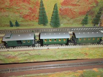 Märklin 4007 2x en 4008 personentrein voor de lokaalbaan beschikbaar voor biedingen