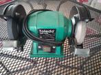 Zgan. Toledo TSM-125W Slijpmachine, Ophalen, Zo goed als nieuw, Minder dan 700 watt, Werkbankslijpmachine