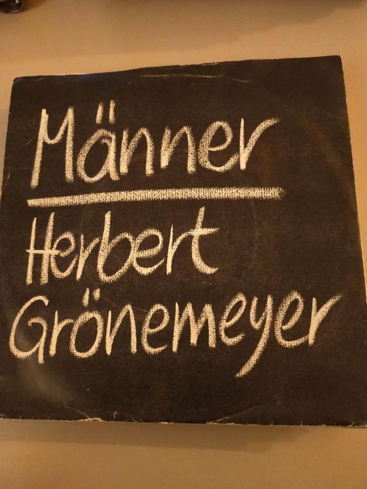 Herbert Grönemeyer , männer, Cd's en Dvd's, Vinyl Singles, Zo goed als nieuw, Nederlandstalig, Ophalen of Verzenden