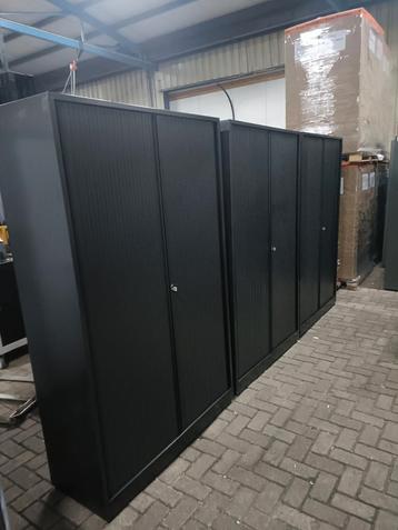 Zwarte Ahrend metalen roldeurkasten/archiefkasten  beschikbaar voor biedingen