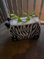 Trunki koffer zebra, Ophalen, Wit, Minder dan 40 cm, Minder dan 35 cm