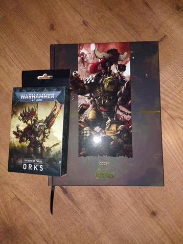 Ork codex limited edition + cards beschikbaar voor biedingen