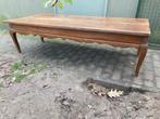 Mooie antieke/ brocante houten salontafel, Ophalen