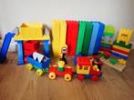 duplo stenen  grondplaatje en treintje, Kinderen en Baby's, Speelgoed | Duplo en Lego, Ophalen of Verzenden, Gebruikt, Losse stenen