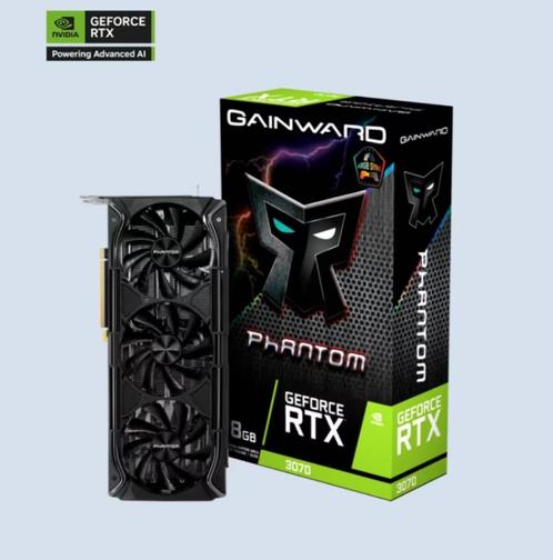 ZGAN Gainward GeForce RTX 3070 Phantom+ Videokaart nVidia, Computers en Software, Videokaarten, Zo goed als nieuw, Nvidia, PCI-Express 4.0