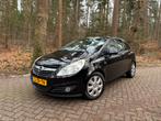 Opel Corsa 1.2 16V 3D WR 2008 Zwart, Auto's, Voorwielaandrijving, 450 kg, 40 €/maand, 1229 cc
