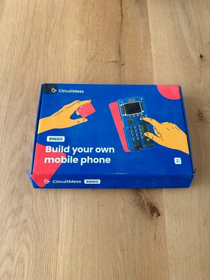 Circuitmess Ringo - Bouw je eigen telefoon! NIEUW, Telecommunicatie, Mobiele telefoons | Toebehoren en Onderdelen, Nieuw, Overige merken