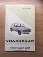 Vraagbaak   Volkswagen  Golf MK I    1974 - 1978     1.1 ltr, Ophalen of Verzenden
