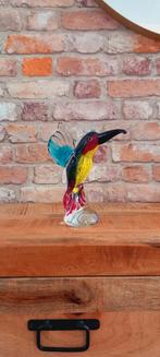 Murano Glas:20cm ijsvogel Beeld🌹NIEUW🌹, Ophalen of Verzenden, Nieuw, Dier