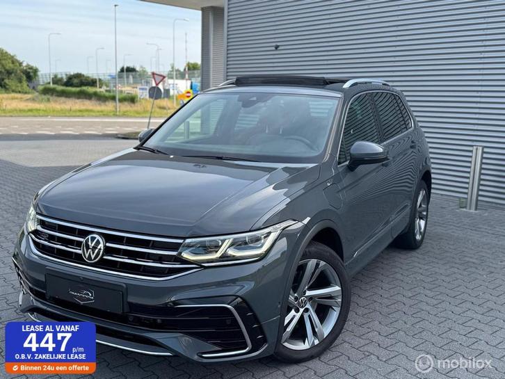 Volkswagen Tiguan 1.4 TSI eHybrid R-Line Business+, Auto's, Volkswagen, Bedrijf, Te koop, Tiguan, 360° camera, ABS, Achteruitrijcamera