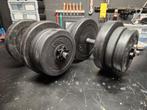 dumbells 2x 22kg, Ophalen, Gebruikt, Dumbbell