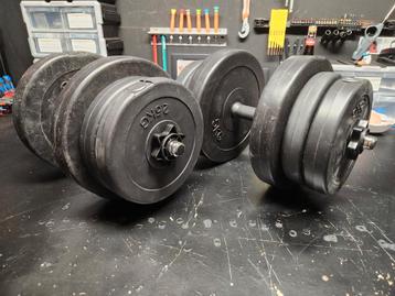 dumbells 2x 22kg beschikbaar voor biedingen