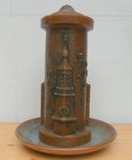 bruine kaars op schaal van Ambacht Volendam (481), Ophalen of Verzenden