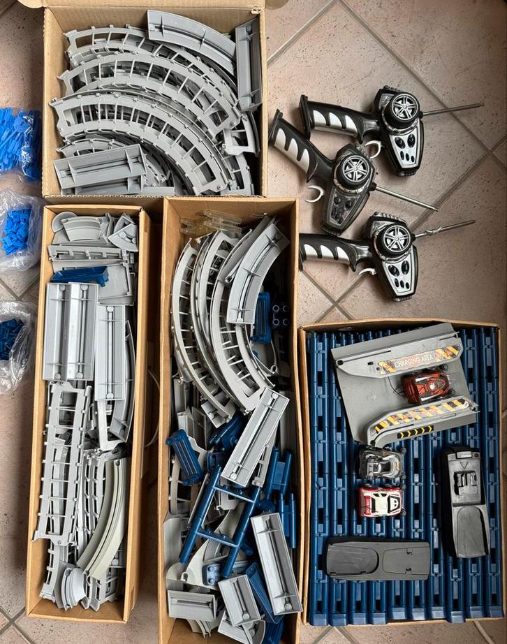 X-Trek II Racebaan - Micro Racing System, Kinderen en Baby's, Speelgoed | Actiefiguren, Gebruikt, Ophalen