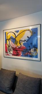 Herman Brood - Gitaar - Gesigneerde Zeefdruk, Antiek en Kunst, Kunst | Schilderijen | Abstract, Ophalen