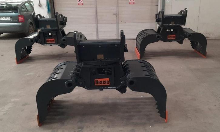 Sloop- & Sorteergrijper 16tn kraan NIEUW! HEUSS GSR16-800, Zakelijke goederen, Machines en Bouw | Kranen en Graafmachines, Graafmachine