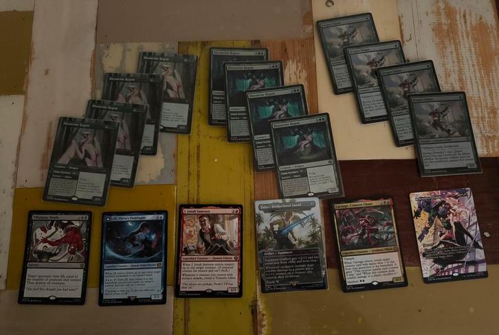 MTG, Final Fantasy, Spiderman, Edge of Eternity Kaarten, Hobby en Vrije tijd, Verzamelkaartspellen | Magic the Gathering, Zo goed als nieuw