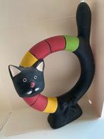 Kleurrijke keramieken kat, Antiek en Kunst, Antiek | Keramiek en Aardewerk, Ophalen of Verzenden