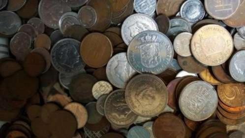 U ontvangt 9 kilo Nederlandse munten van 1948 t/m 2001, Postzegels en Munten, Munten | Nederland, Setje, Overige waardes, Ophalen of Verzenden