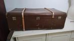 K501 VINTAGE koffer - hutkoffer van geperst karton, Overige materialen, Gebruikt, -, Ophalen of Verzenden