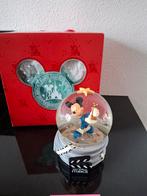 Disney snowglobe mickey mouse rockstar, Ophalen, Mickey Mouse, Zo goed als nieuw, Beeldje of Figuurtje