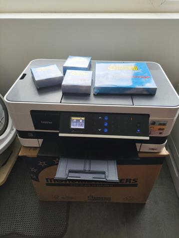 Brother MFC-J4410dw A3 printer met veel inkt beschikbaar voor biedingen
