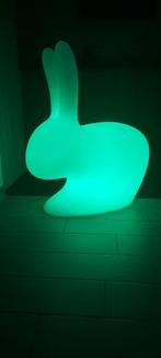 qeeboo rabbit chair, led konijn, Huis en Inrichting, Ophalen, Kunststof, Zo goed als nieuw, Minder dan 100 cm