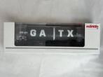 Märklin H0, 2 zwarte ketelwagens GATX, type ZANS;  uit 47546, Hobby en Vrije tijd, Modeltreinen | H0, Wisselstroom, Ophalen of Verzenden