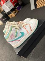 Nike air jorden 1 mid multi knit maat 38,5 !, Nike, Ophalen, Gedragen