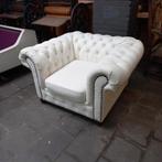 Chesterfield fauteuil, Ophalen, Zo goed als nieuw, 75 tot 100 cm