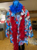 Te koop leuke bont gekleurde jassen met toebehoren., Ophalen of Verzenden, Zo goed als nieuw, Maat 38/40 (M), Carnaval