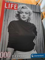 Puzzel Marilyn Monroe 1000 stukjes Clementoni, Ophalen of Verzenden, Zo goed als nieuw