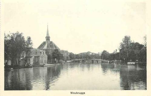 (301-282-051) Woubrugge, Verzamelen, Ansichtkaarten | Nederland, Zuid-Holland, Verzenden