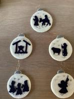 Voor in de kerstboom, kerstballen ,wolvilt, Hobby en Vrije tijd, Knutselen, Ophalen of Verzenden, Zo goed als nieuw