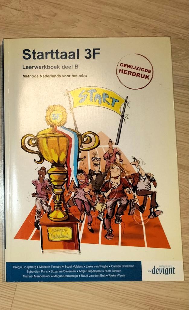 Starttaal 3f leerwerkboek deel b methode nederlands voor mbo, Boeken, Schoolboeken, Zo goed als nieuw, Nederlands, Overige niveaus