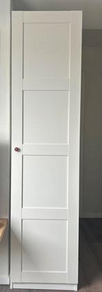 IKEA Bergsbo Pax deur wit met scharnieren, 50x195cm, Zo goed als nieuw, Ophalen