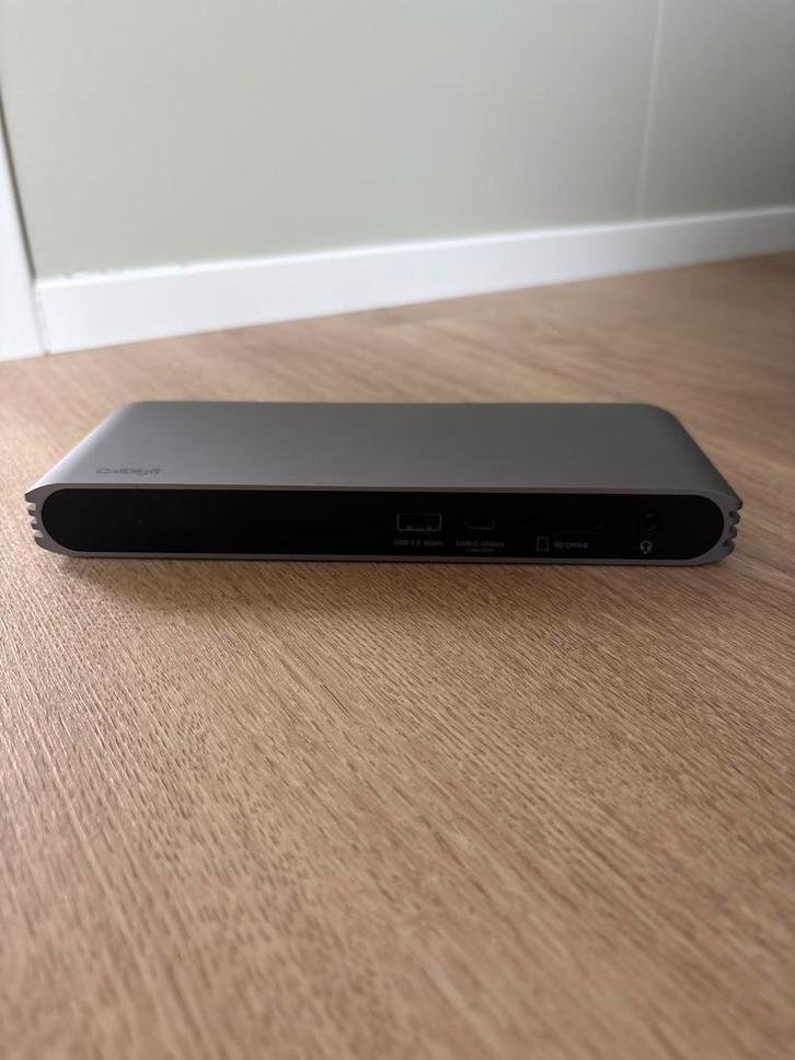 CalDigit Thunderbolt 3 Dock - Dual DisplayPort, Computers en Software, Dockingstations, Gebruikt, Docking station, Laptop, Ophalen of Verzenden