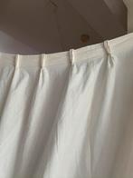 Overgordijn Ecru kant  en klaar  voor op een  rail, Huis en Inrichting, Stoffering | Gordijnen en Lamellen, Ophalen of Verzenden