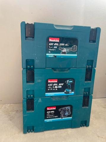 Makita M-koffers beschikbaar voor biedingen