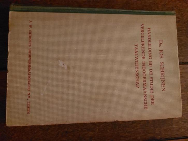 Handleiding vergelijkende Indogermaansche taalwetenschap, Boeken, Wetenschap, Gelezen, Geesteswetenschap, Ophalen of Verzenden